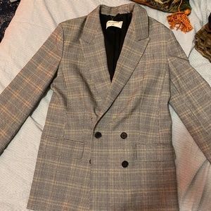 Babaton plaid blazer
